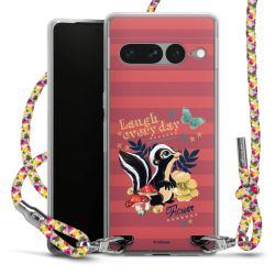 New Carry Case Transparent Stoff colourful/silber