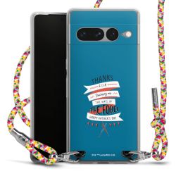 New Carry Case Transparent Stoff colourful/silber