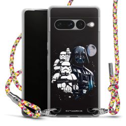 New Carry Case Transparent Stoff colourful/silber