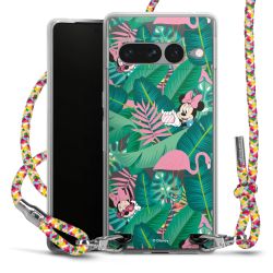 New Carry Case Transparent Stoff colourful/silber