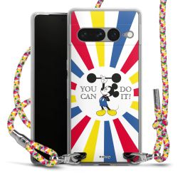 New Carry Case Transparent Stoff colourful/silber