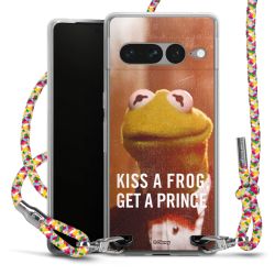 New Carry Case Transparent Stoff colourful/silber