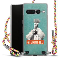 New Carry Case Transparent Stoff colourful/silber