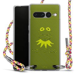 New Carry Case Transparent Stoff colourful/silber