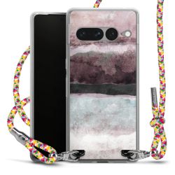 New Carry Case Transparent Stoff colourful/silber