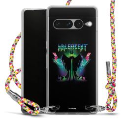 New Carry Case Transparent Stoff colourful/silber