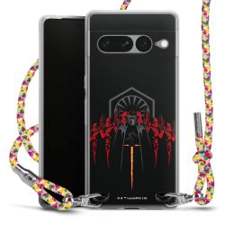 New Carry Case Transparent Stoff colourful/silber