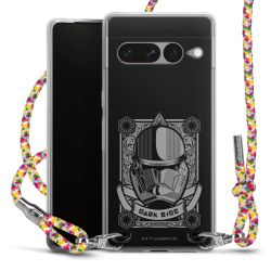 New Carry Case Transparent Stoff colourful/silber