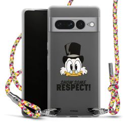 New Carry Case Transparent Stoff colourful/silber