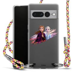 New Carry Case Transparent Stoff colourful/silber