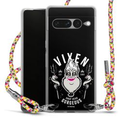 New Carry Case Transparent Stoff colourful/silber