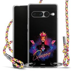 New Carry Case Transparent Stoff colourful/silber