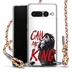 New Carry Case Transparent Stoff colourful/silber