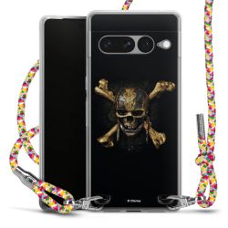 New Carry Case Transparent Stoff colourful/silber