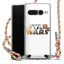 New Carry Case Transparent Stoff colourful/silber