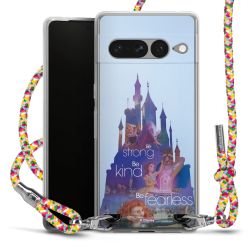 New Carry Case Transparent Stoff colourful/silber