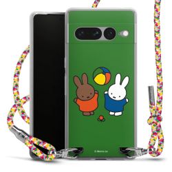 New Carry Case Transparent Stoff colourful/silber