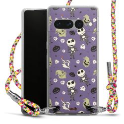 New Carry Case Transparent Stoff colourful/silber