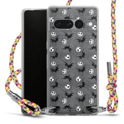 New Carry Case Transparent Stoff colourful/silber