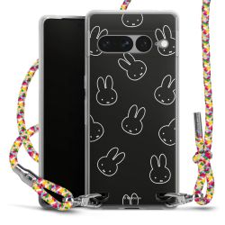 New Carry Case Transparent Stoff colourful/silber