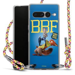 New Carry Case Transparent Stoff colourful/silber