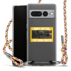 New Carry Case Transparent Stoff colourful/silber