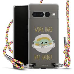 New Carry Case Transparent Stoff colourful/silber