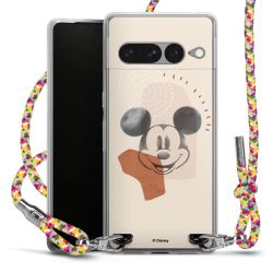 New Carry Case Transparent Stoff colourful/silber