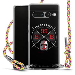 New Carry Case Transparent Stoff colourful/silber