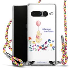 New Carry Case Transparent Stoff colourful/silber