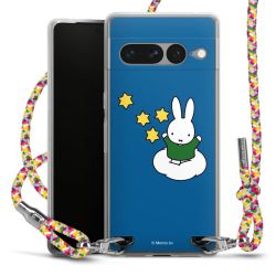 New Carry Case Transparent Stoff colourful/silber