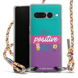 New Carry Case Transparent Stoff colourful/silber