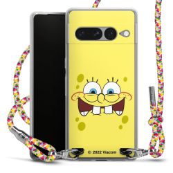 New Carry Case Transparent Stoff colourful/silber