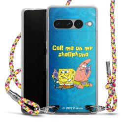 New Carry Case Transparent Stoff colourful/silber