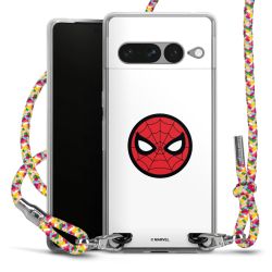 New Carry Case Transparent Stoff colourful/silber