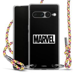 New Carry Case Transparent Stoff colourful/silber