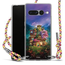 New Carry Case Transparent Stoff colourful/silber