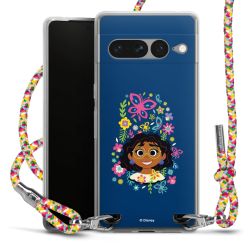 New Carry Case Transparent Stoff colourful/silber