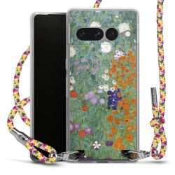 New Carry Case Transparent Stoff colourful/silber