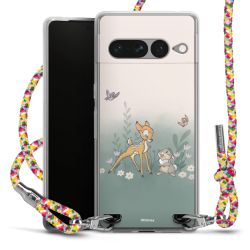 New Carry Case Transparent Stoff colourful/silber