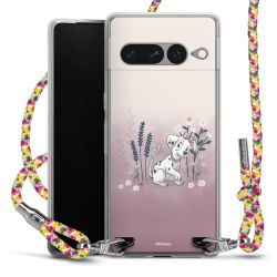 New Carry Case Transparent Stoff colourful/silber