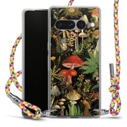 New Carry Case Transparent Stoff colourful/silber