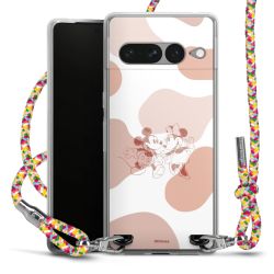 New Carry Case Transparent Stoff colourful/silber