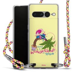 New Carry Case Transparent Stoff colourful/silber