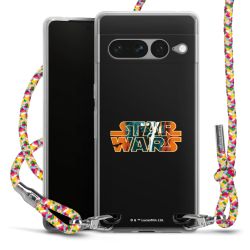 New Carry Case Transparent Stoff colourful/silber