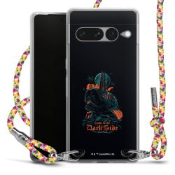 New Carry Case Transparent Stoff colourful/silber