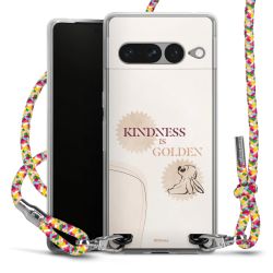 New Carry Case Transparent Stoff colourful/silber