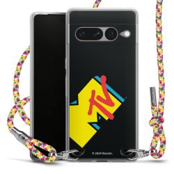 New Carry Case Transparent Stoff colourful/silber