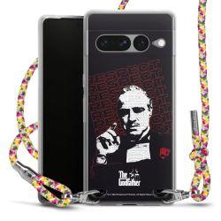 New Carry Case Transparent Stoff colourful/silber