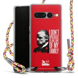 New Carry Case Transparent Stoff colourful/silber